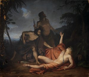 Tranene til Ibycus av Heinrich Schwemminger