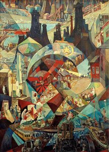 Baku agitasjonspanel, 1927.