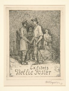 Bokplater av Heinrich Vogeler