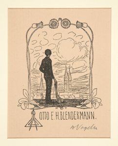 Bokplater av Heinrich Vogeler