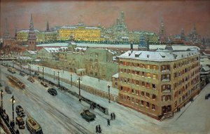Moskva om natten, 1939.