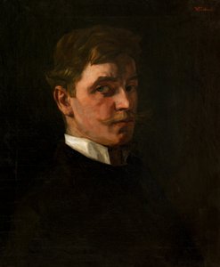 Selvportrett, 1876-1877.