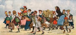 I feriekolonien / Zng. v. Zille av Heinrich Zille
