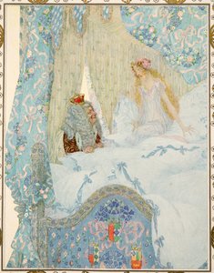 Prinsessen på erten fra Tales av Hans Christian Andersen, pub. 1911