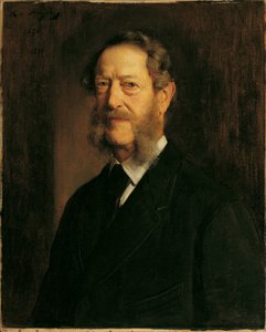 Poeten Anastasius Grün (aka Anton Alexander Graf von Auersperg) av Heinrich von Angeli