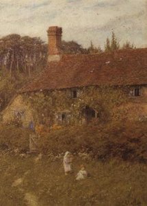 Hytte på Witley av Helen Allingham
