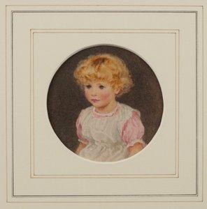Henry Allingham, 3 år (akvarell på papir) av Helen Allingham