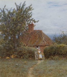 Near Haslemere av Helen Allingham