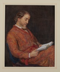 Portrett av William Allingham av Helen Allingham