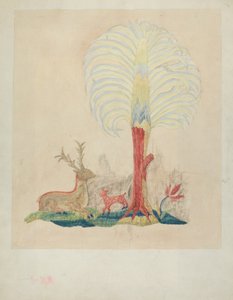 Crewel-broderi av Helen Dana