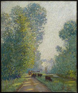 Landskap med kyr, ca. 1907