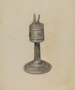 Kamphen lampe av Helen Hobart