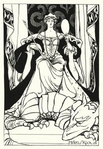 Lucifera (gravering) av Helen S. Kuck