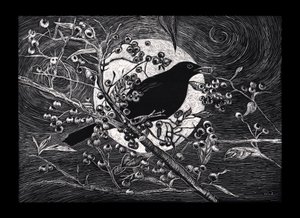Blackbird, 2023 av Helen White