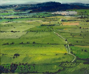 Utsikt fra Tor I, 2008 av Helen White