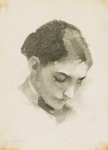 Et hode til en kvinne av Helene Schjerfbeck
