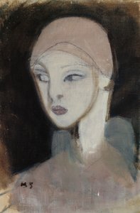 Jente fra øyene, 1929. av Helene Schjerfbeck