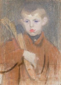 Tømmerhoggeren I av Helene Schjerfbeck