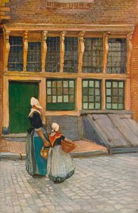 Retur fra Market, c1902