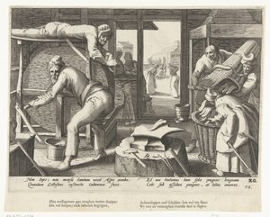 Tungesliper av Hendrick Goltzius (attributed to workshop of)