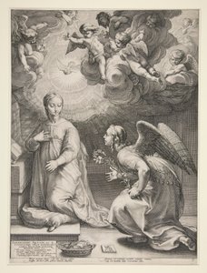 Kunngjøring av Hendrick Goltzius