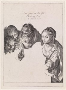 Hyrdenes tilbedelse av Hendrick Goltzius