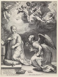 Bebudelsen av Hendrick Goltzius