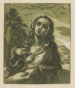 Av boetvaardige Maria Magdalena av Hendrick Goltzius