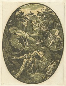 Demogorgon i Evighetens hule Gods and Goddesses (serietittel) av Hendrick Goltzius