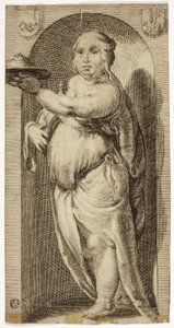 fråtsing av Hendrick Goltzius