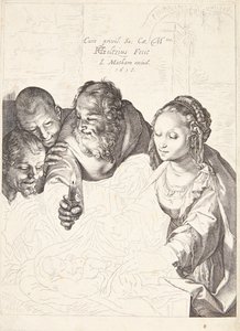 Hyrdenes tilbedelse av Hendrick Goltzius