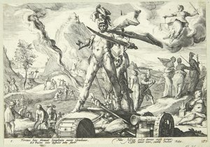 Jernalderen av Hendrick Goltzius