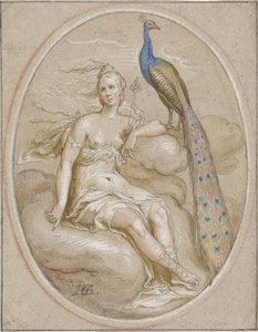 Juno av Hendrick Goltzius