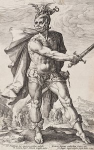 Mucius Scaevola (Romerske helter, plate 3)