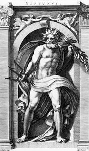 Neptun av Hendrick Goltzius