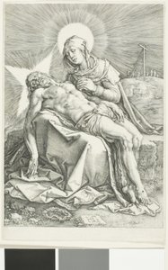 pieta av Hendrick Goltzius
