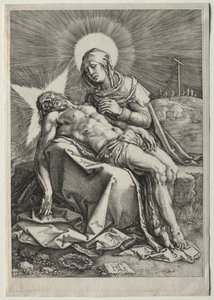 Pieta av Hendrick Goltzius