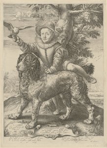 Portrett av Frederik de Vries av Hendrick Goltzius