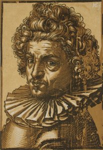 Portrett av Gillis van Breen av Hendrick Goltzius