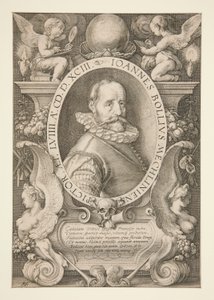 Portrett av Hans Ball av Hendrick Goltzius