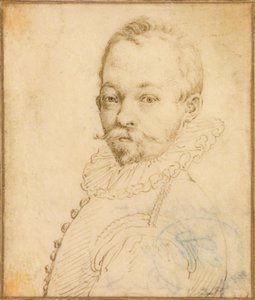 Portrett av Hendrick Goltzius av Hendrick Goltzius
