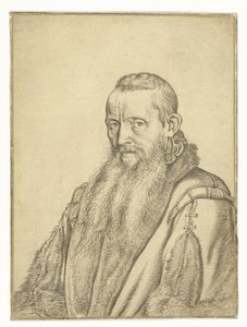 Portrett av en teolog av Hendrick Goltzius