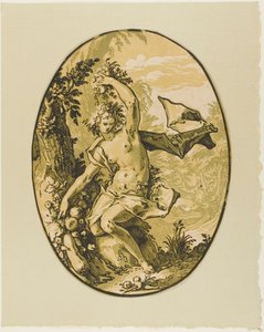Proserpine, plate fem fra Demogorgon and the Deities av Hendrick Goltzius