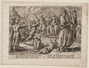 St. Jakob den store av Hendrick Goltzius