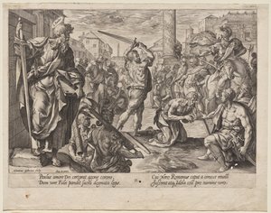 St. Paul av Hendrick Goltzius