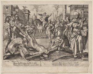 St. Peter av Hendrick Goltzius