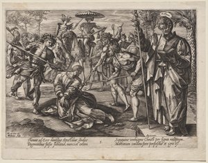St. Thomas av Hendrick Goltzius