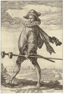 Kapteinen for infanteriet av Hendrick Goltzius