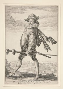 Kapteinen for infanteriet av Hendrick Goltzius
