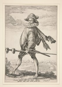 Infanteriets kaptein av Hendrick Goltzius
